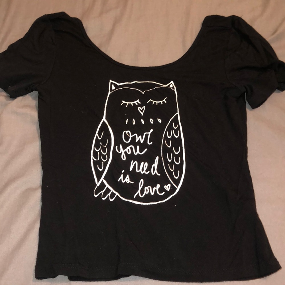 Black Owl T-Shirt